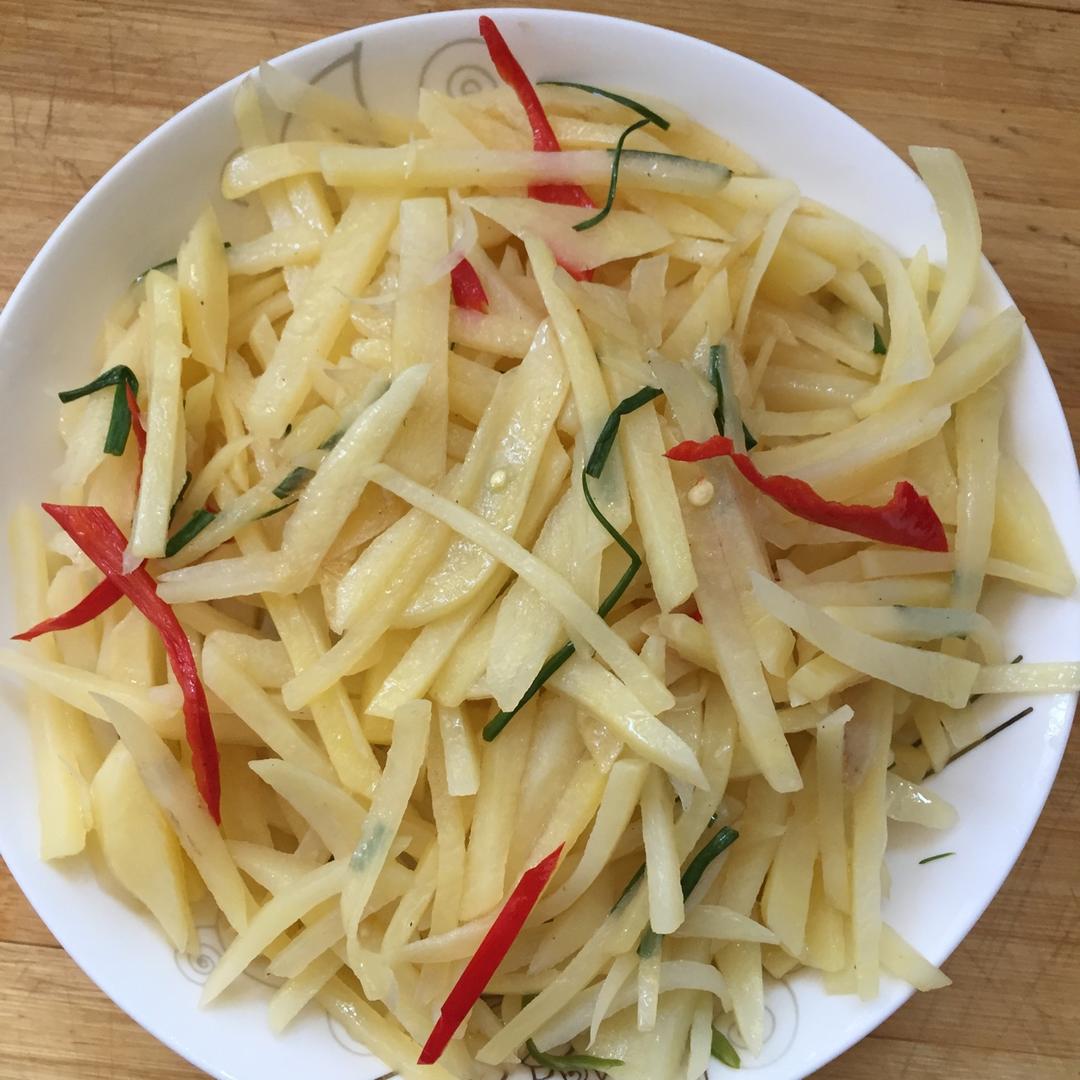 酸辣土豆丝 Shredded Potato