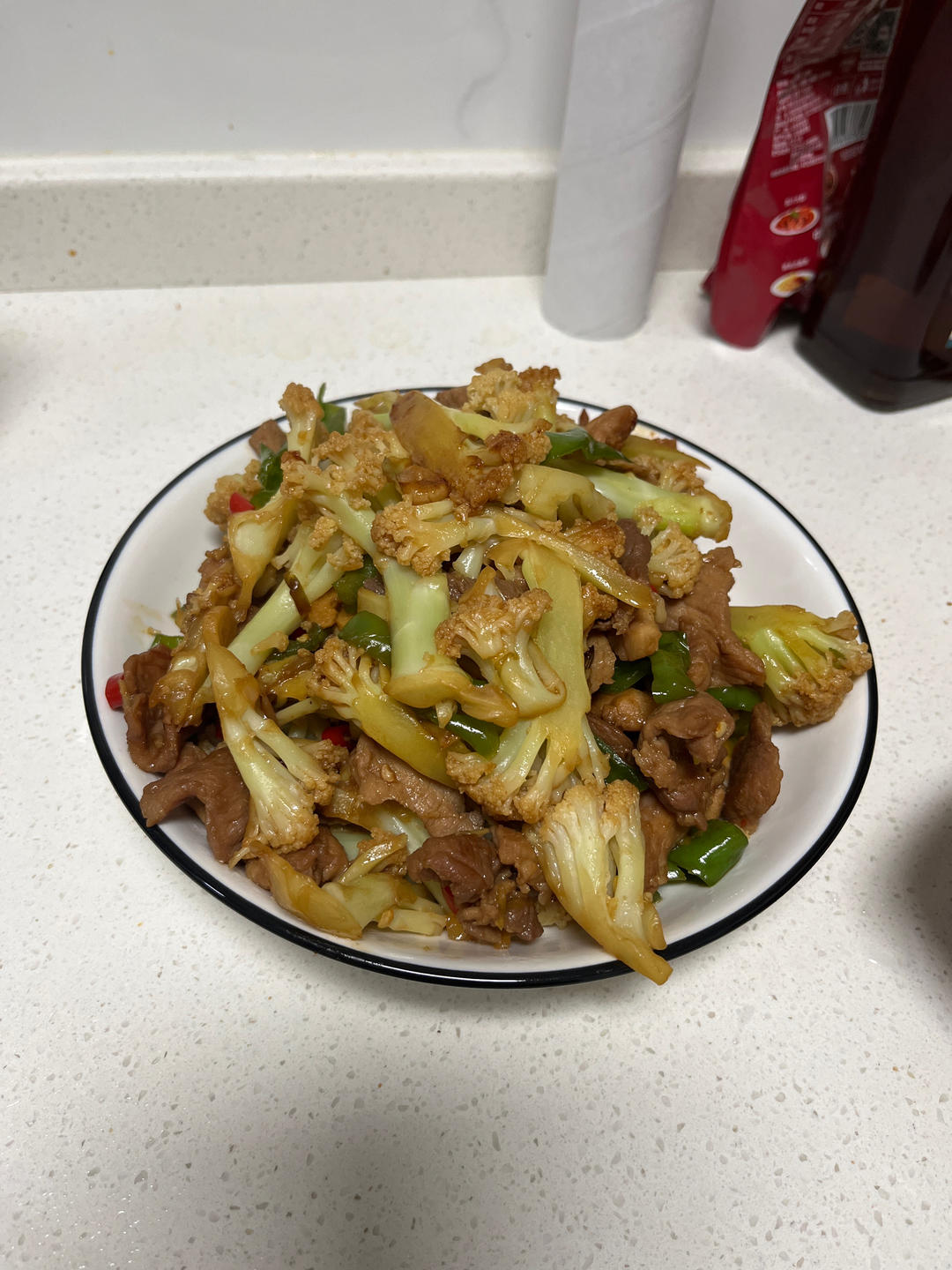 干锅有机花菜