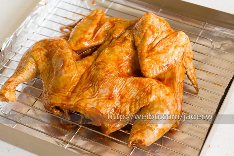袋袋烤鸡--自制腌料+脆皮秘籍的做法 步骤10