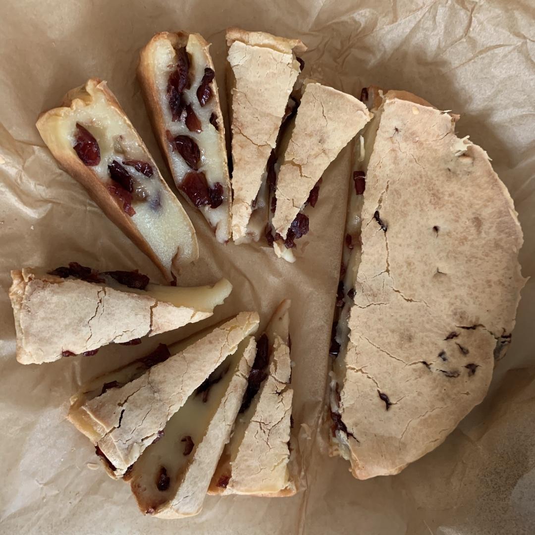 外酥里糯的蔓越莓烤年糕