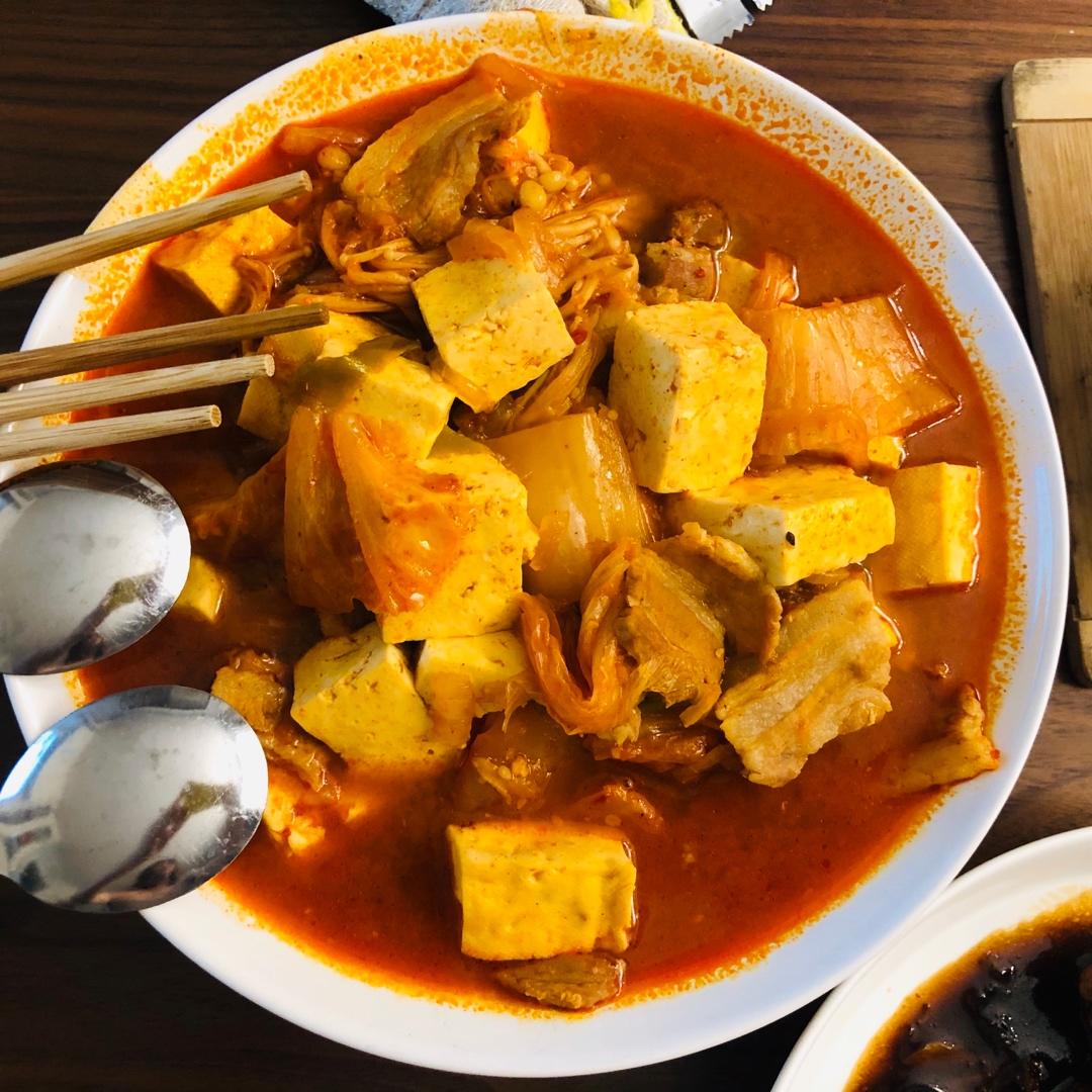 米饭绝配❗️一学就会的辣白菜豆腐汤🔥