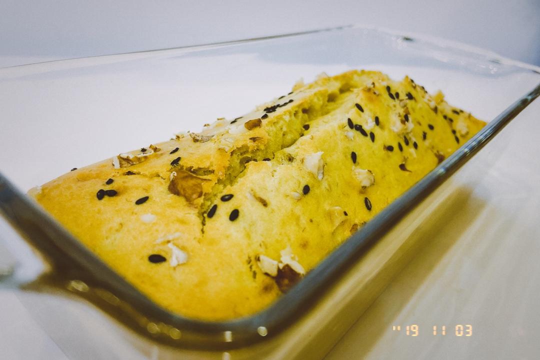 星巴克香蕉核桃蛋糕（Banana loaf）