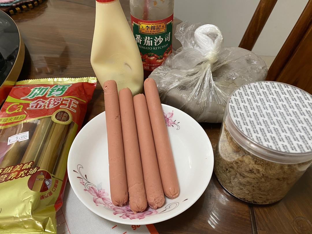 纯奶手撕吐司的做法 步骤1