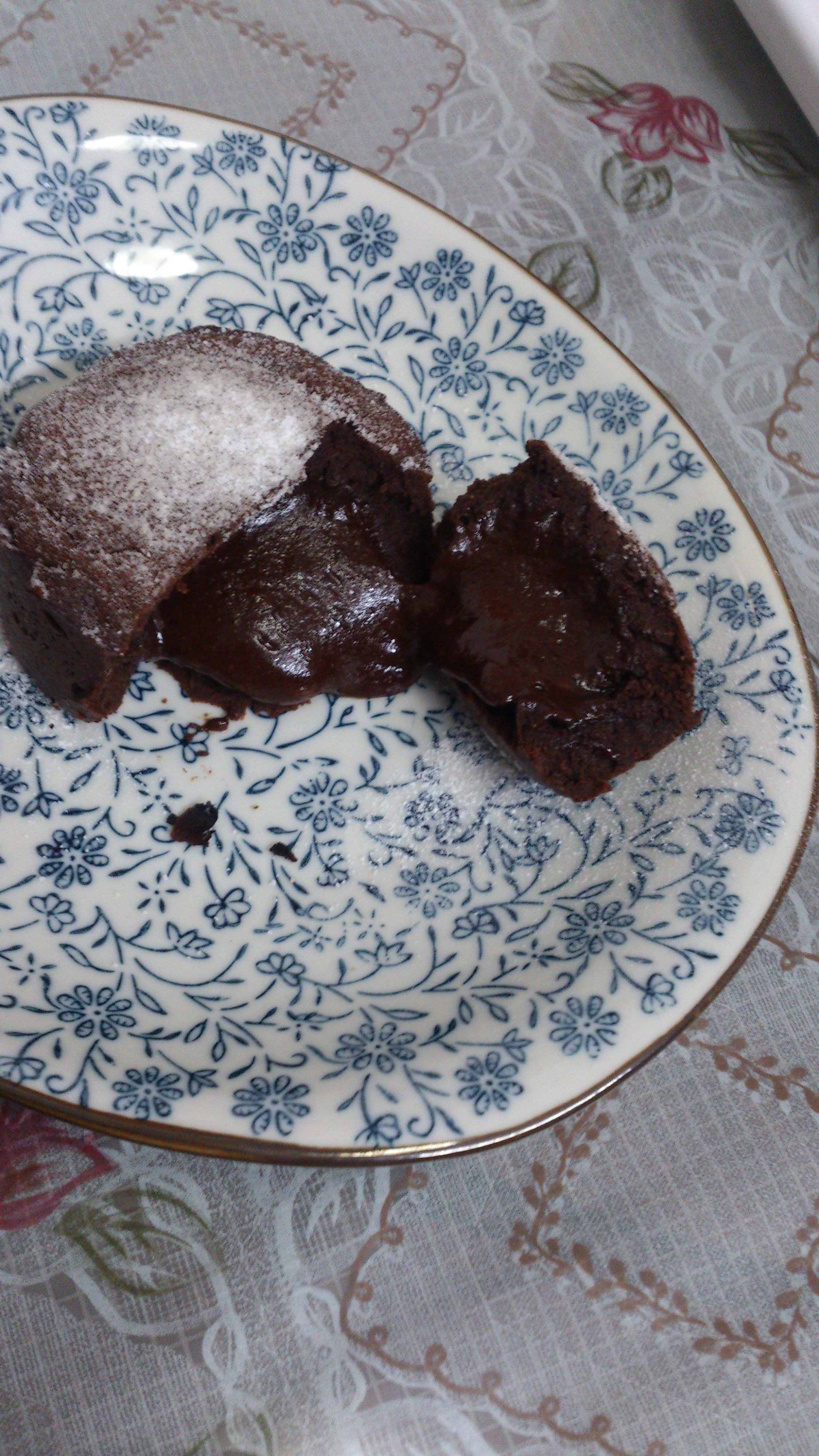 熔岩巧克力蛋糕