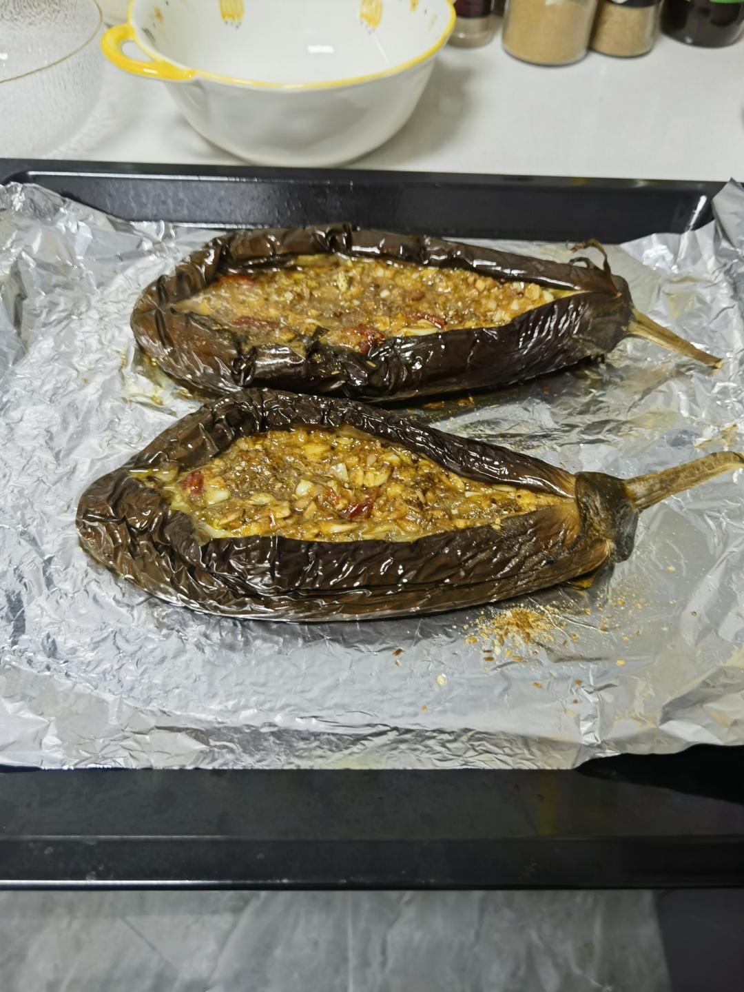 CC招牌菜销魂烤茄子，百吃不厌！