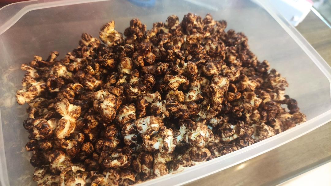 巧克力爆米花