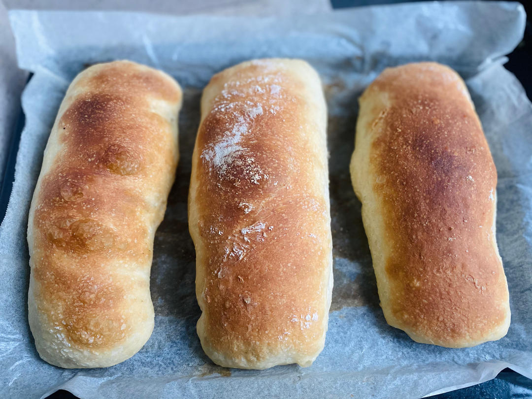 免揉意大利恰巴塔，波兰种冷藏发酵