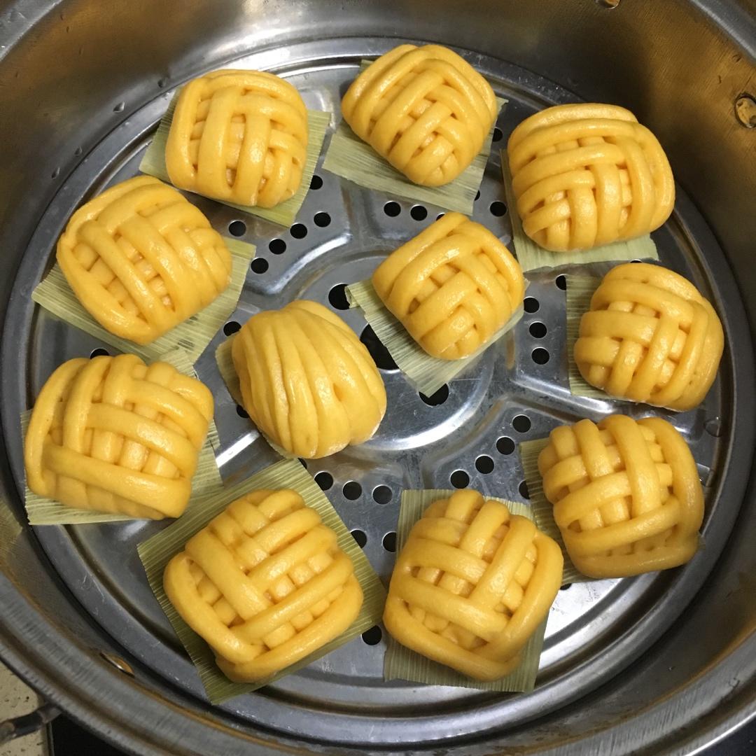 抹茶红豆包