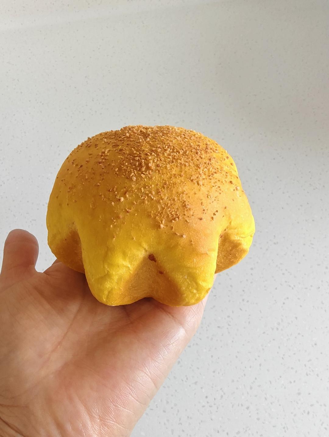 金灿灿南瓜星星面包