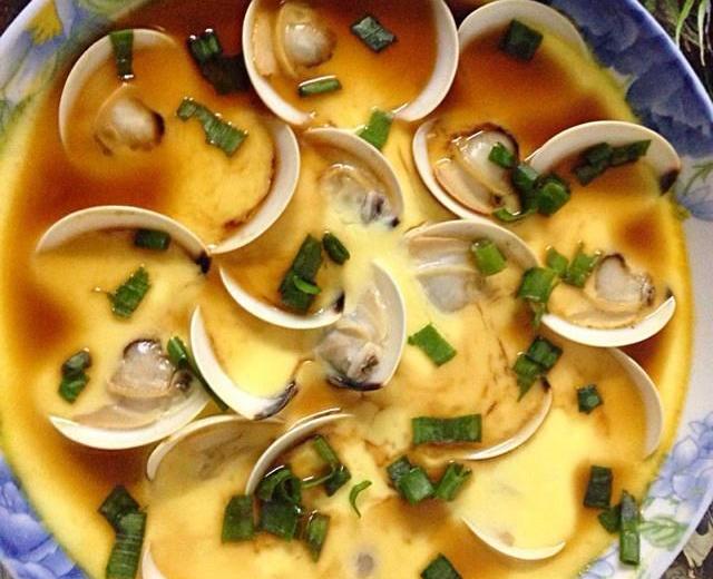 鲜美营养的蛤蜊蒸蛋的做法