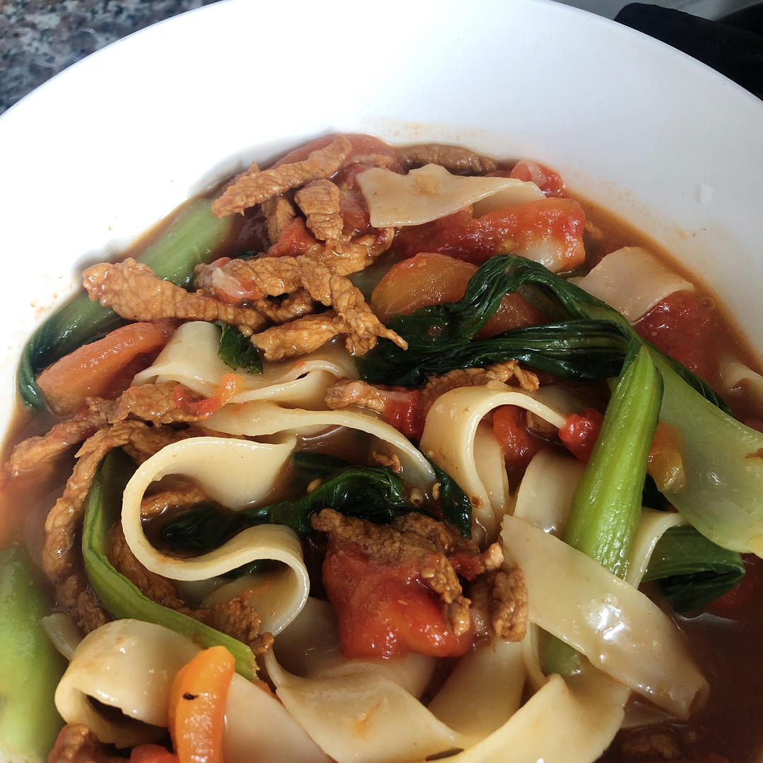 孩子爱吃的刀削面