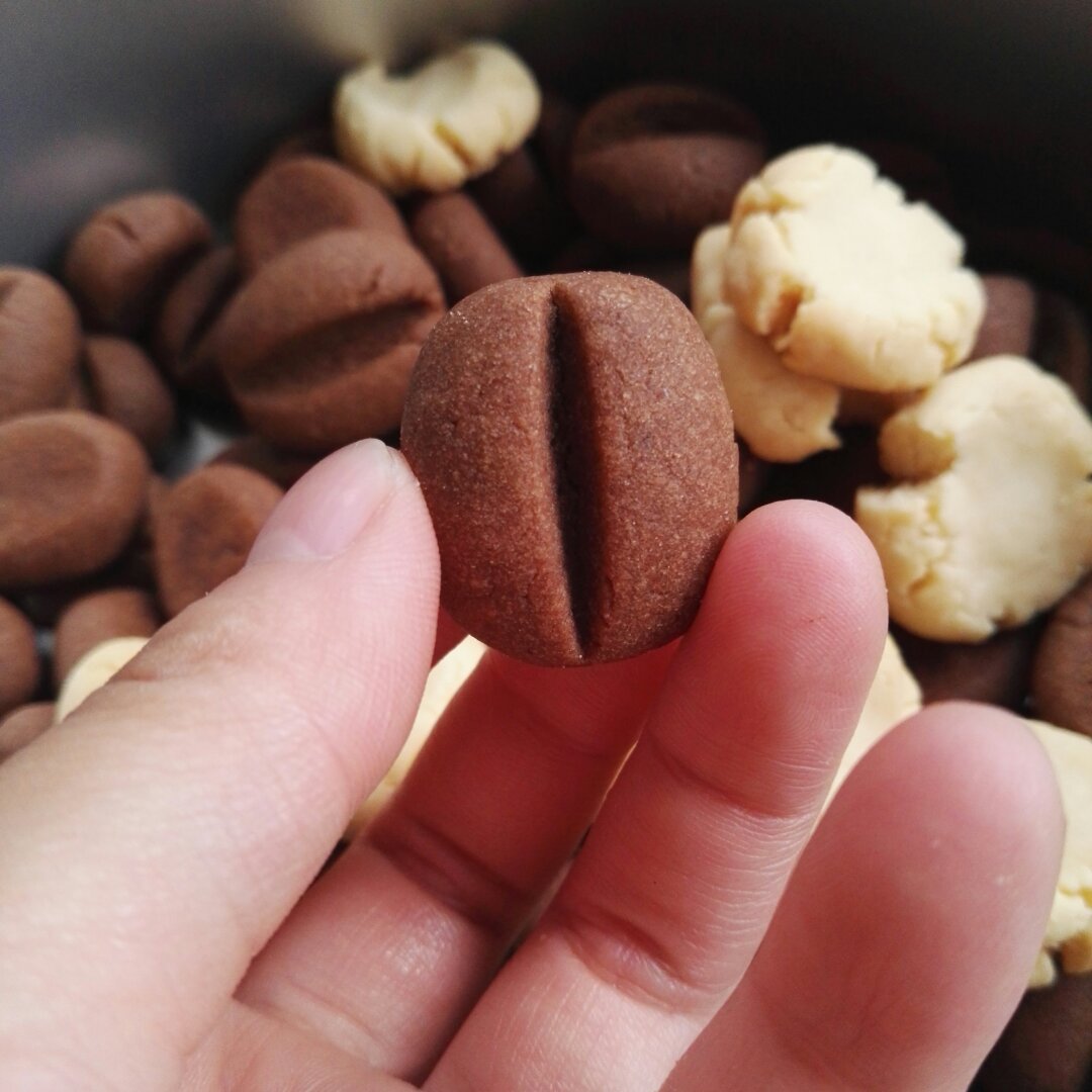 咖啡豆豆饼干