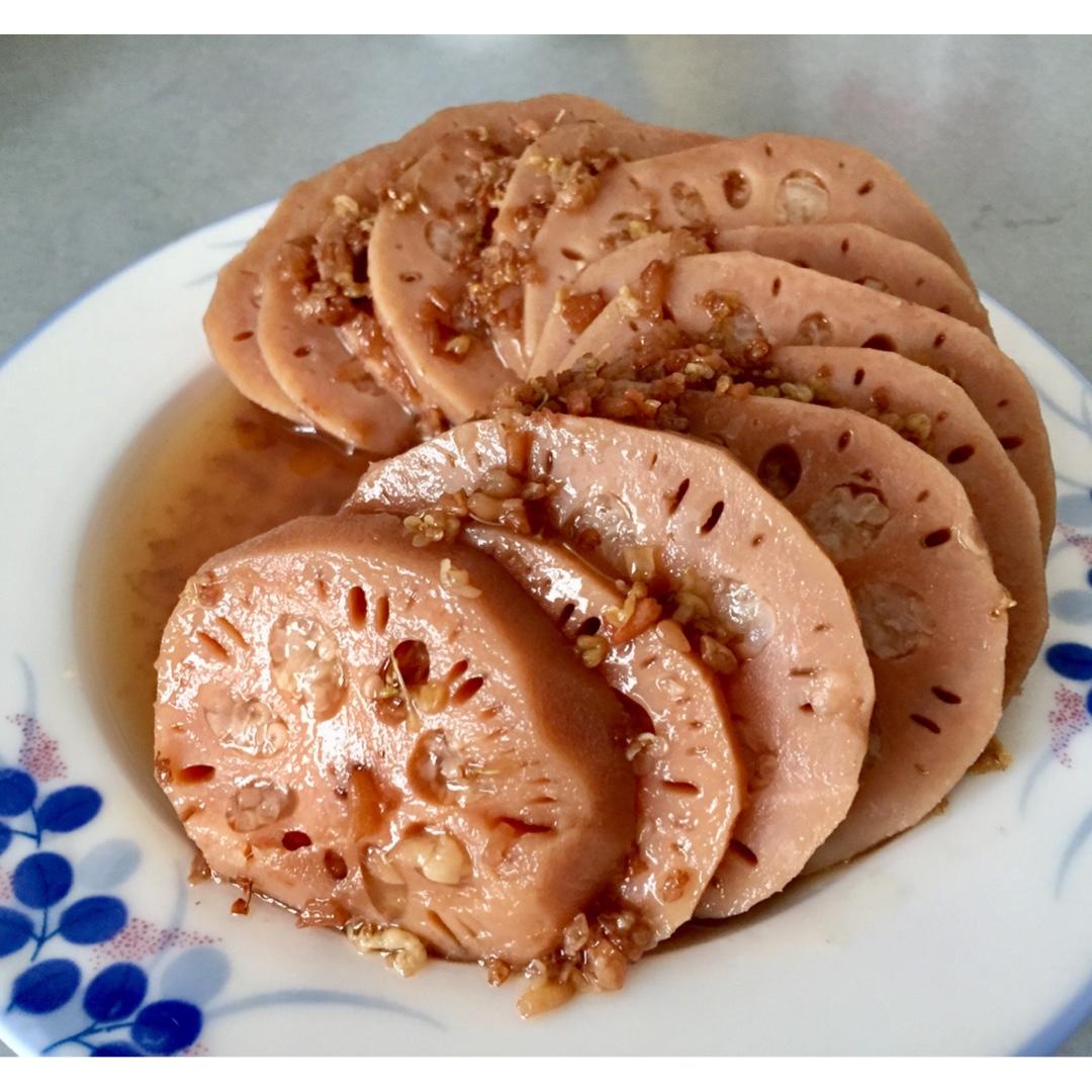 【曼食慢语】桂花红糖糯米藕