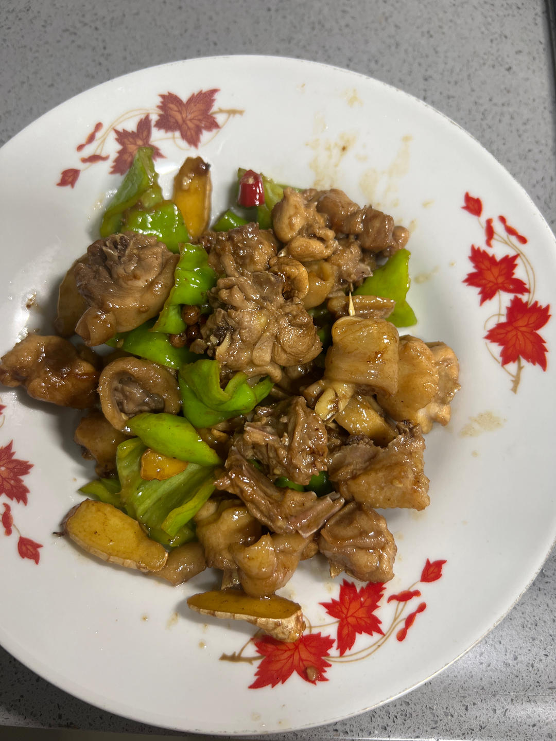 简学零失误的爆炒鸡腿肉丁