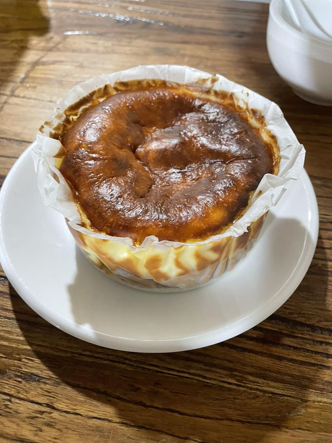 巴斯克芝士蛋糕-傻瓜操作【空气炸锅巴斯克】