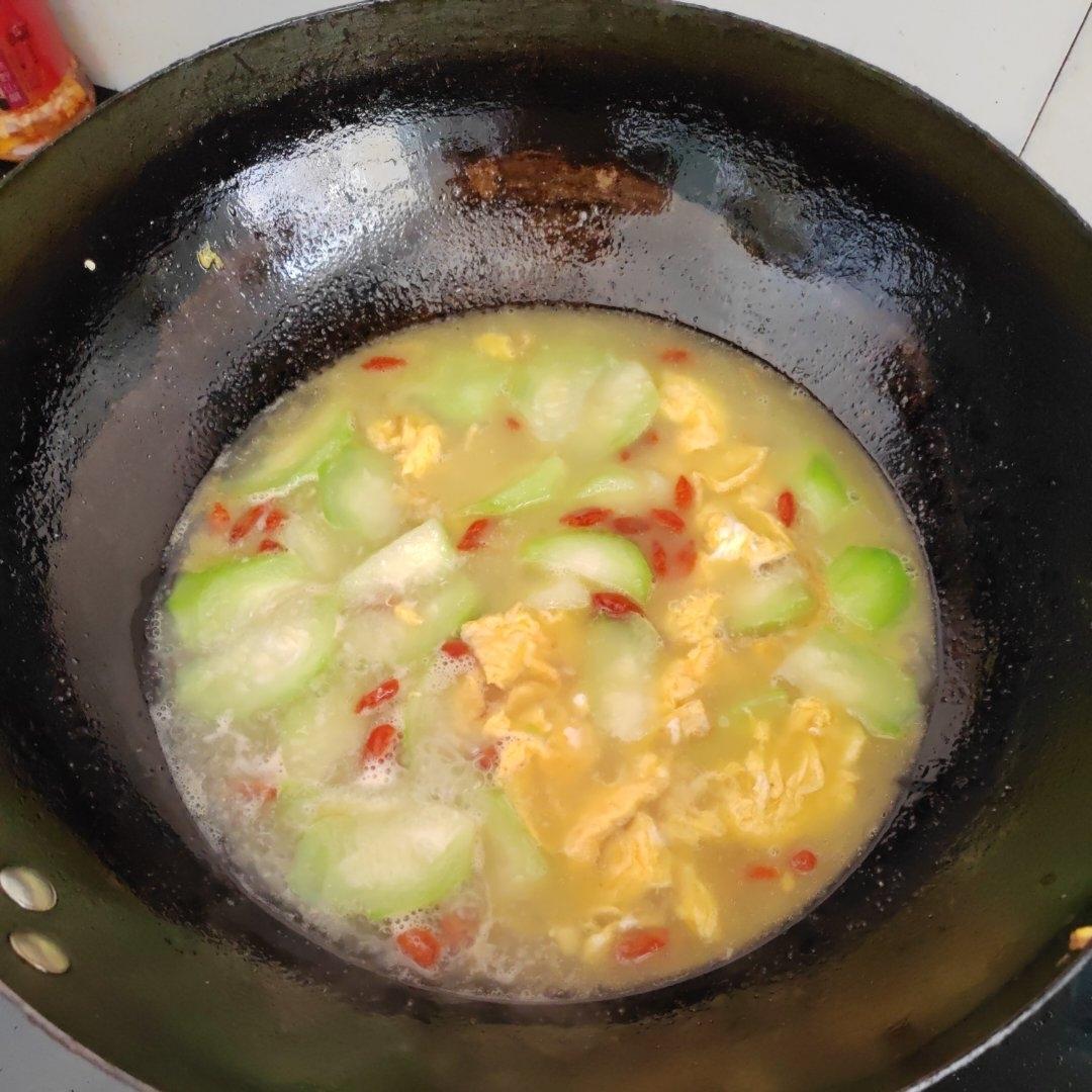 丝瓜鸡蛋汤