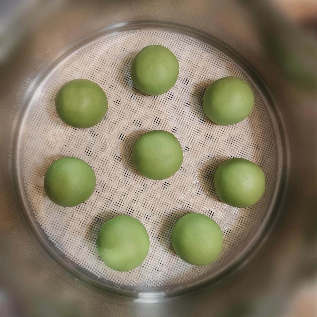 艾草青团（不发硬，QQ弹弹超好吃）