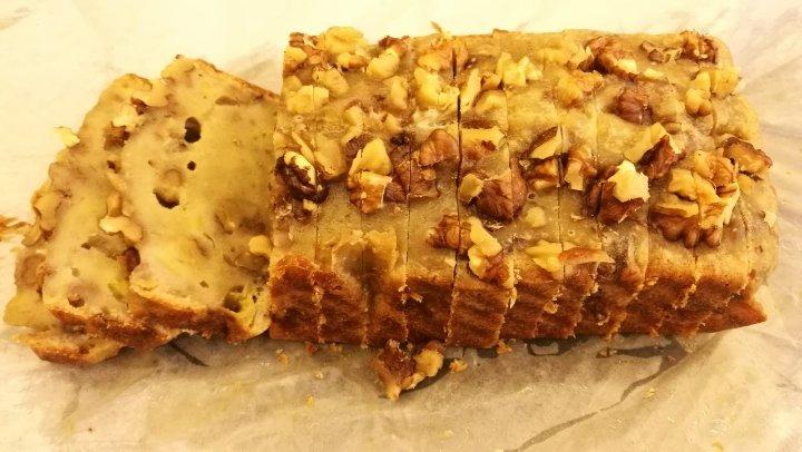 香蕉核桃磅蛋糕 Banana & Walnut Pound Cake