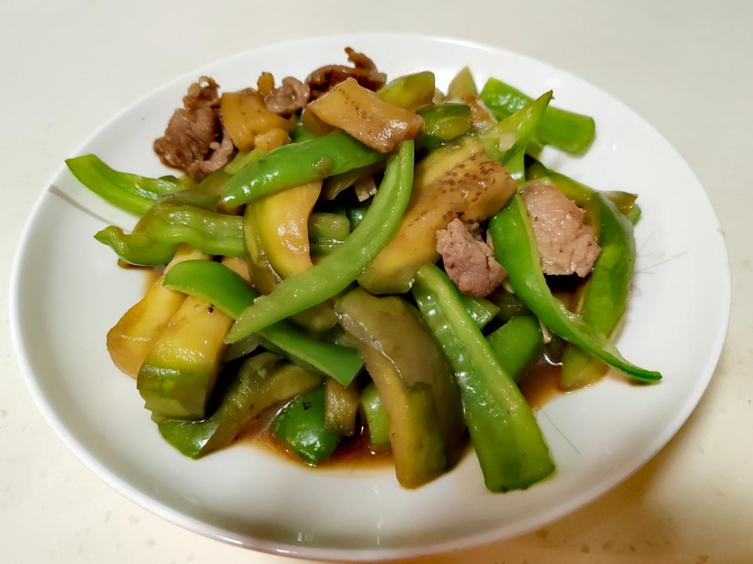 青椒茄子