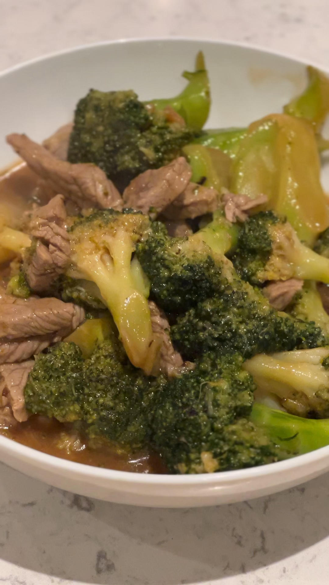 西兰花炒牛肉