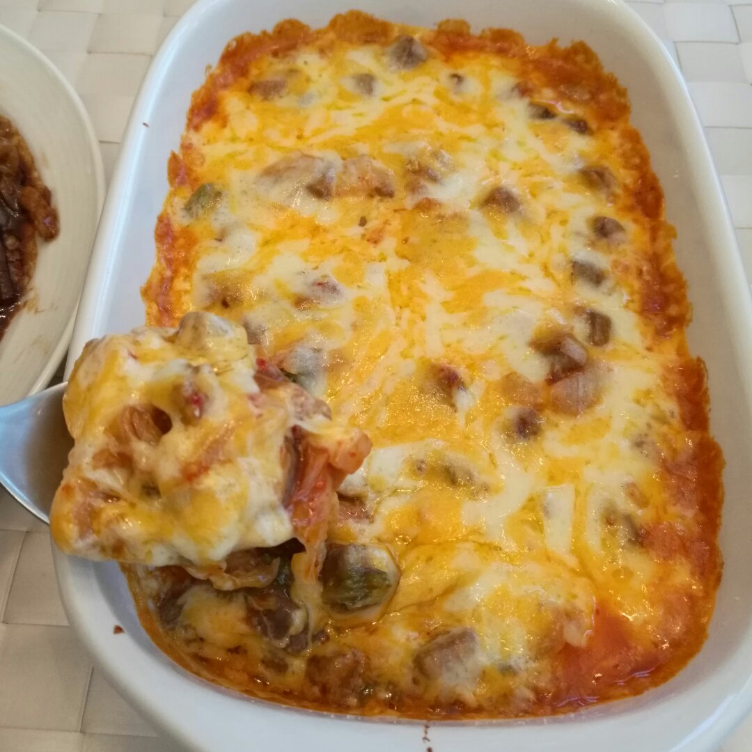 泡菜牛肉焗饭
