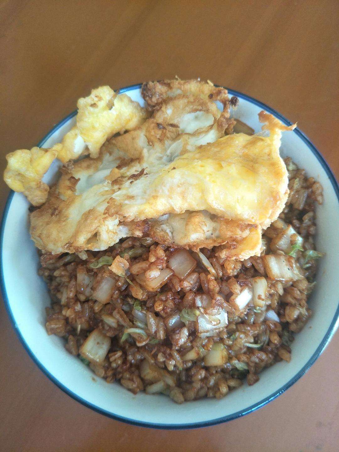 酱油炒饭(超级简单)