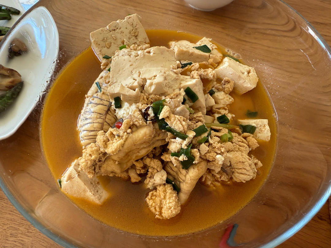 鱼籽豆腐煲