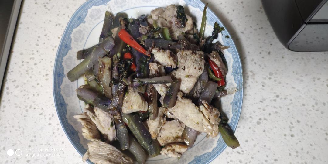 红菜苔鸡肉