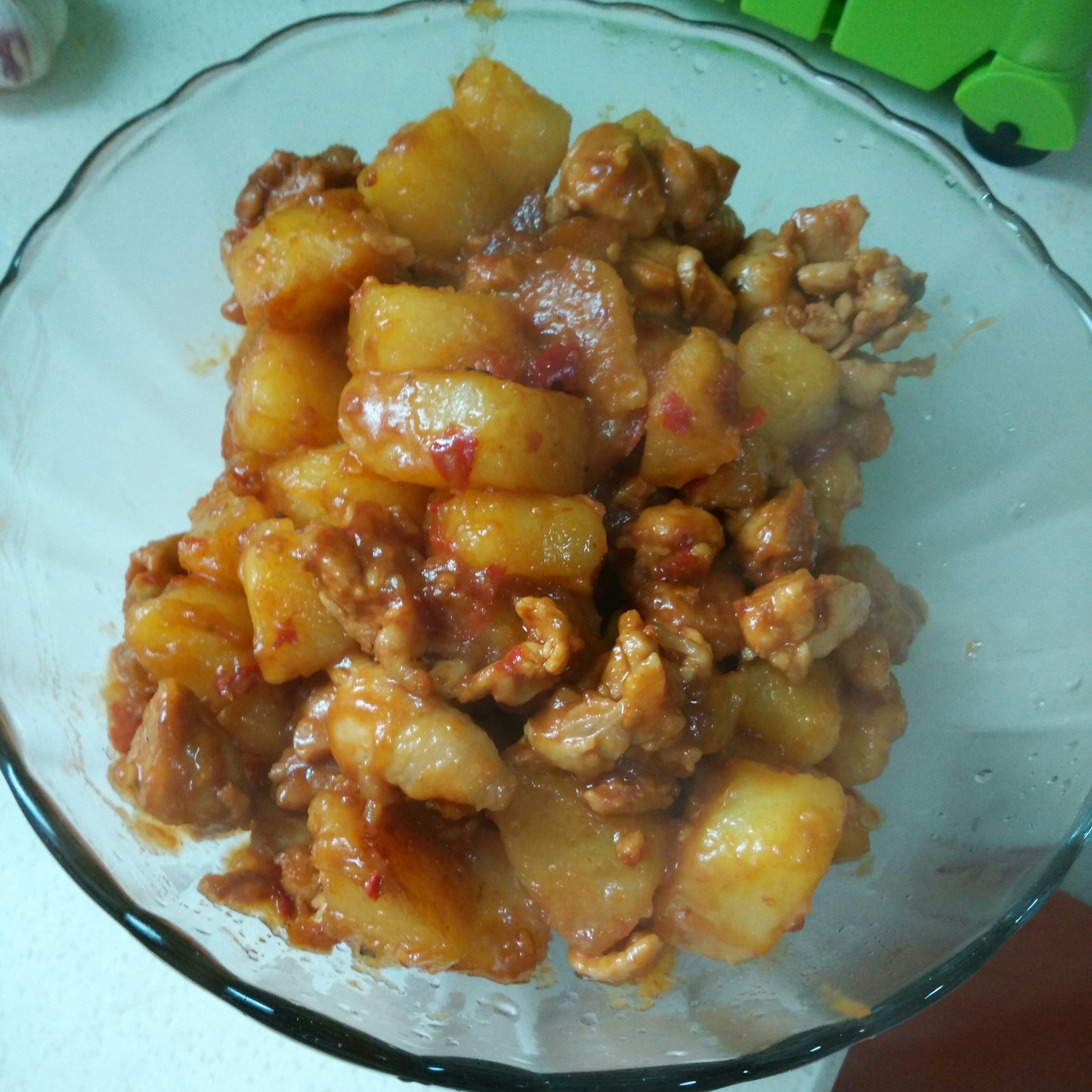 冬季进补好美食——土豆烧鸡块