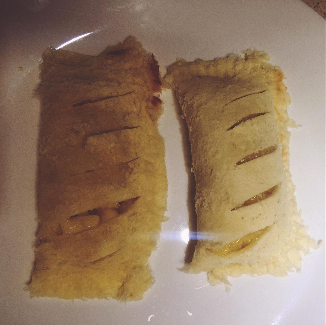超简单快手的苹果吐司派