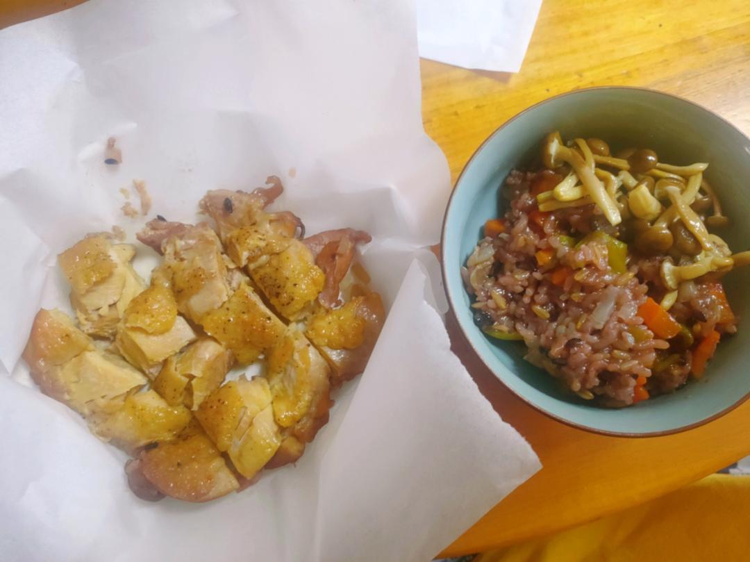 MY GO-TO MEAL 系列③小鸡腿闷饭&杂粮闷饭的方法| 健康·三餐