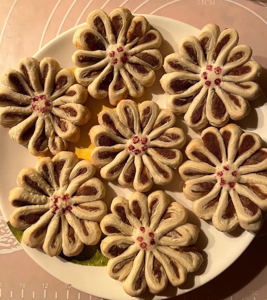 无猪油的稻香村枣花酥