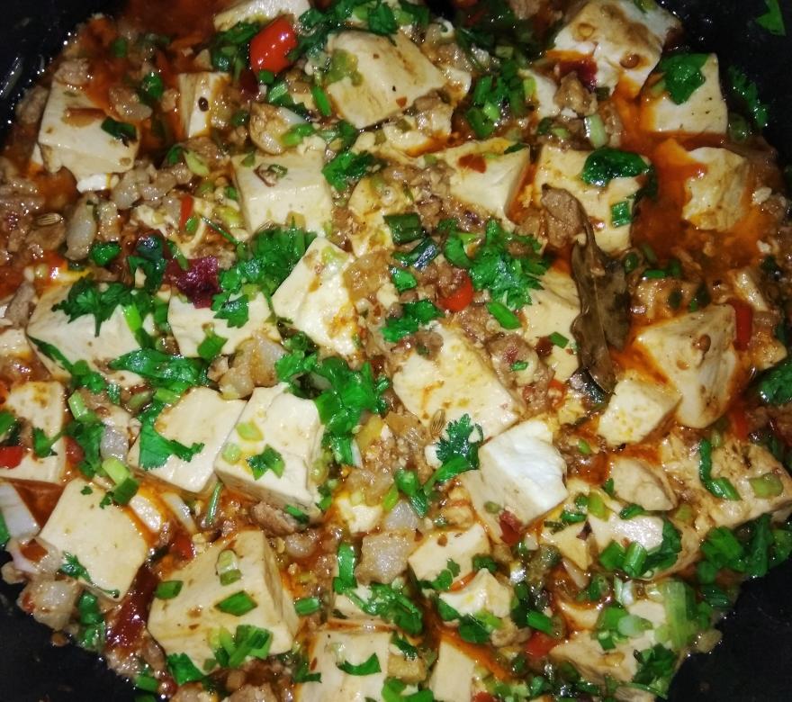 电磁炉版麻婆豆腐