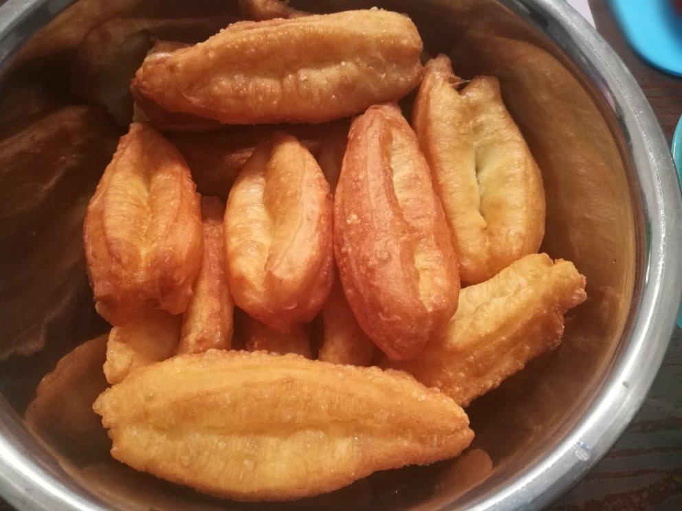 自制无泡打粉油条