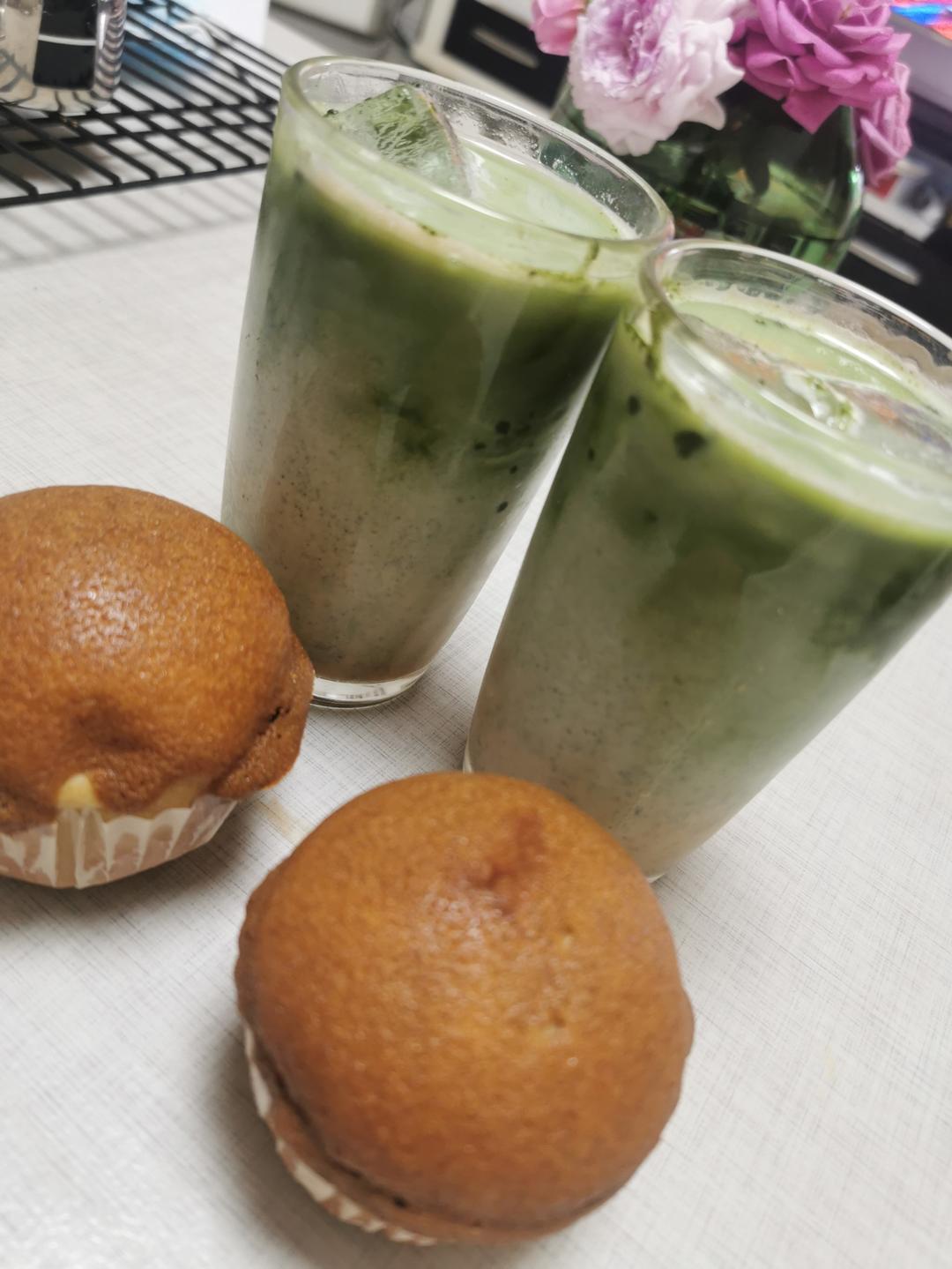 春日神仙饮品🌿绿野仙踪·抹茶咖啡拿铁🍵