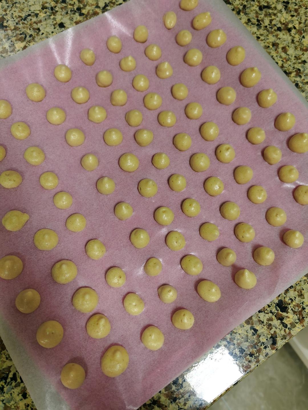 全蛋溶豆（无奶粉和淀粉）