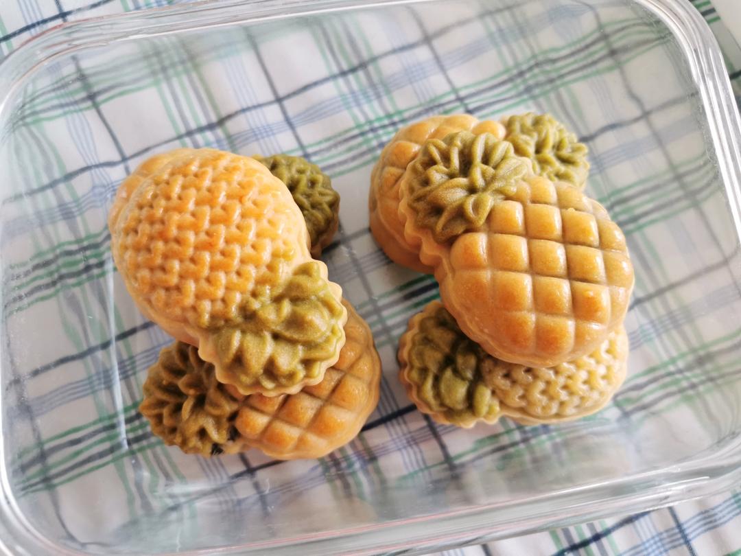 广式凤梨月饼（2020最火的款隔夜回油）