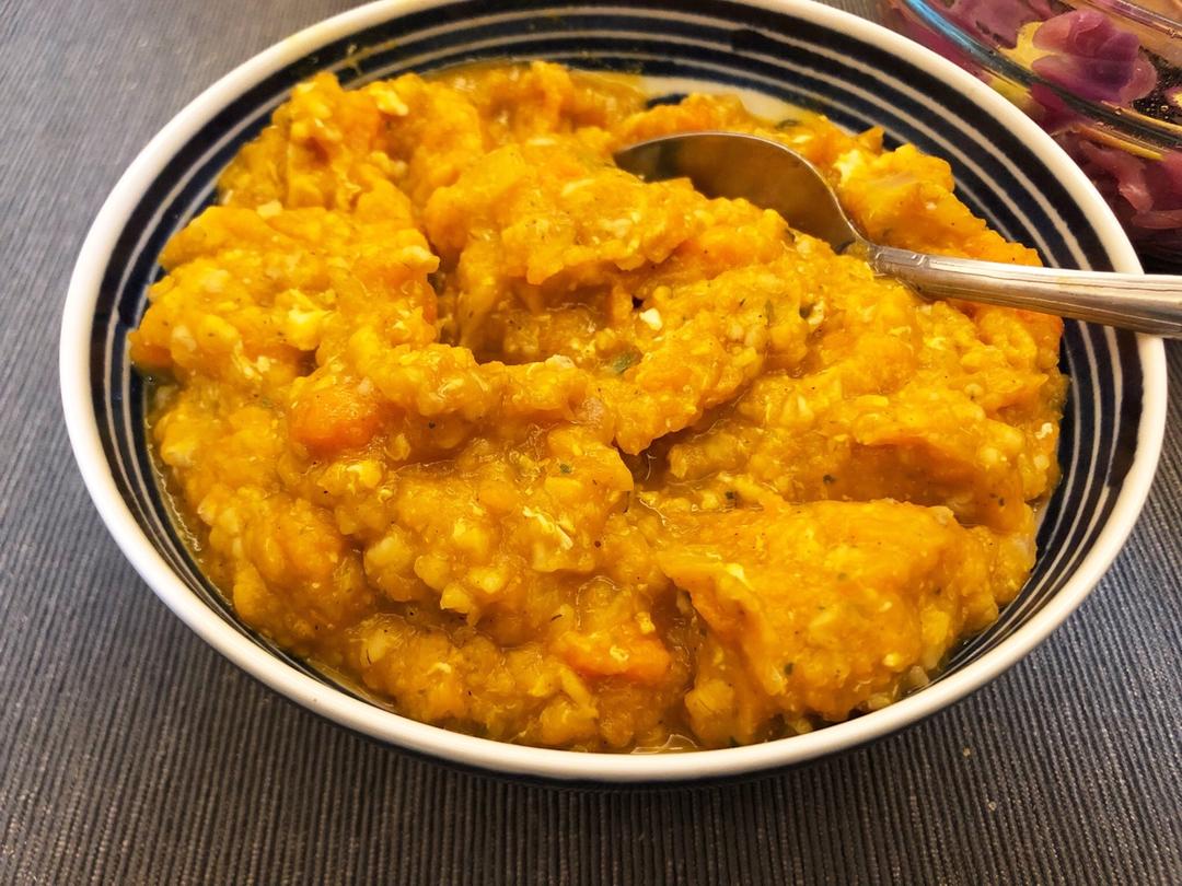 南瓜胡萝卜浓汤