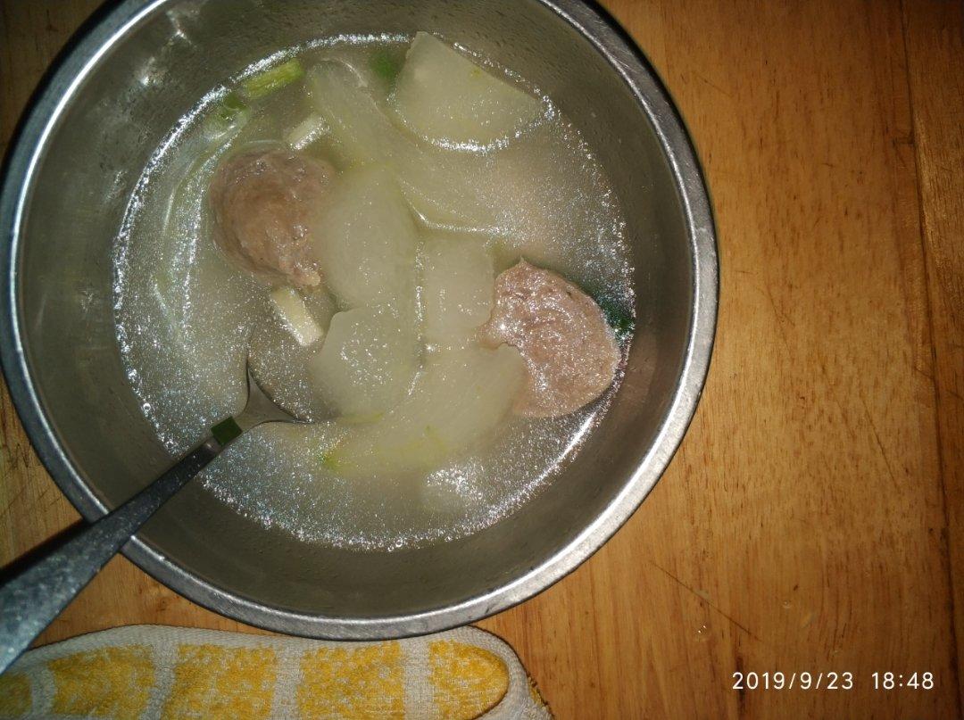 冬瓜汤-肉丸冬瓜汤