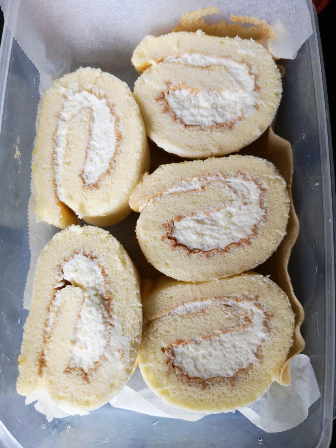 紫薯奶油蛋糕卷