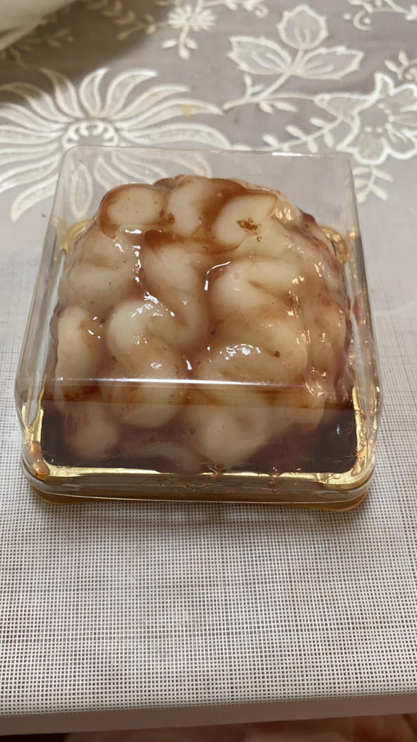 方便送人和售卖的万圣节脑子蛋糕（大脑蛋糕）