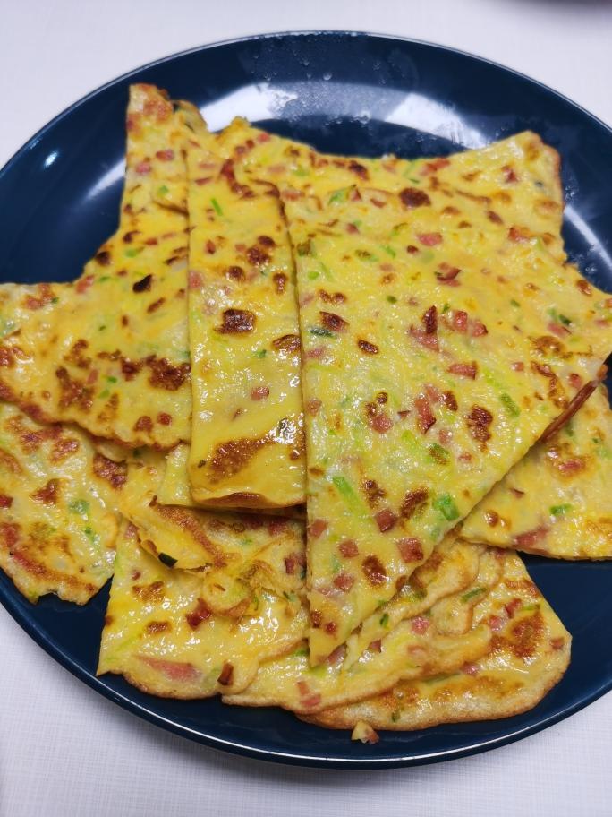 蔬菜鸡蛋面饼