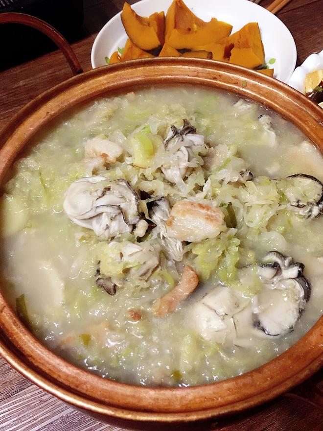 海蛎子酸菜紫铜锅的做法