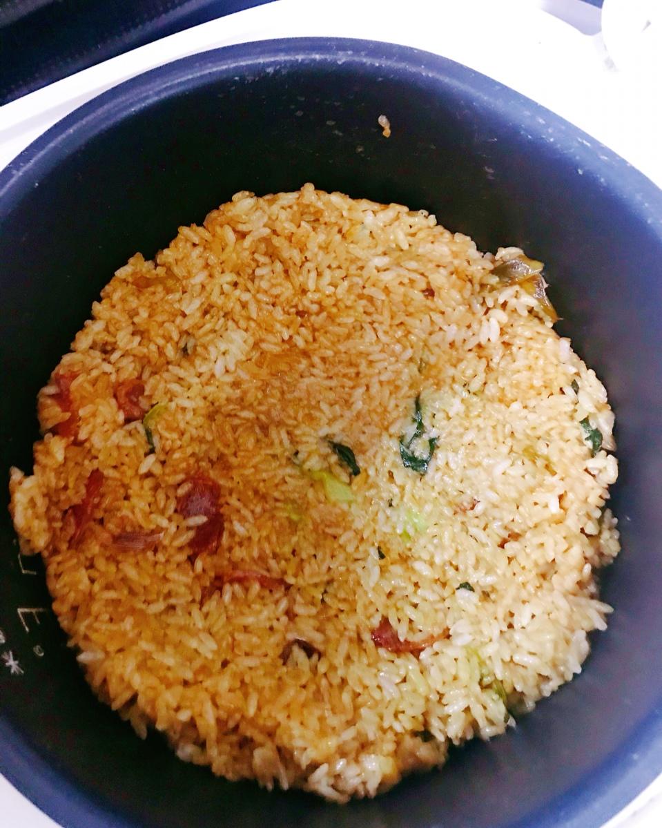 腊味煲仔饭（电饭煲版）