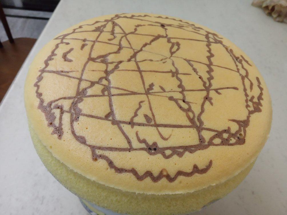 八寸圆模活底古早蛋糕