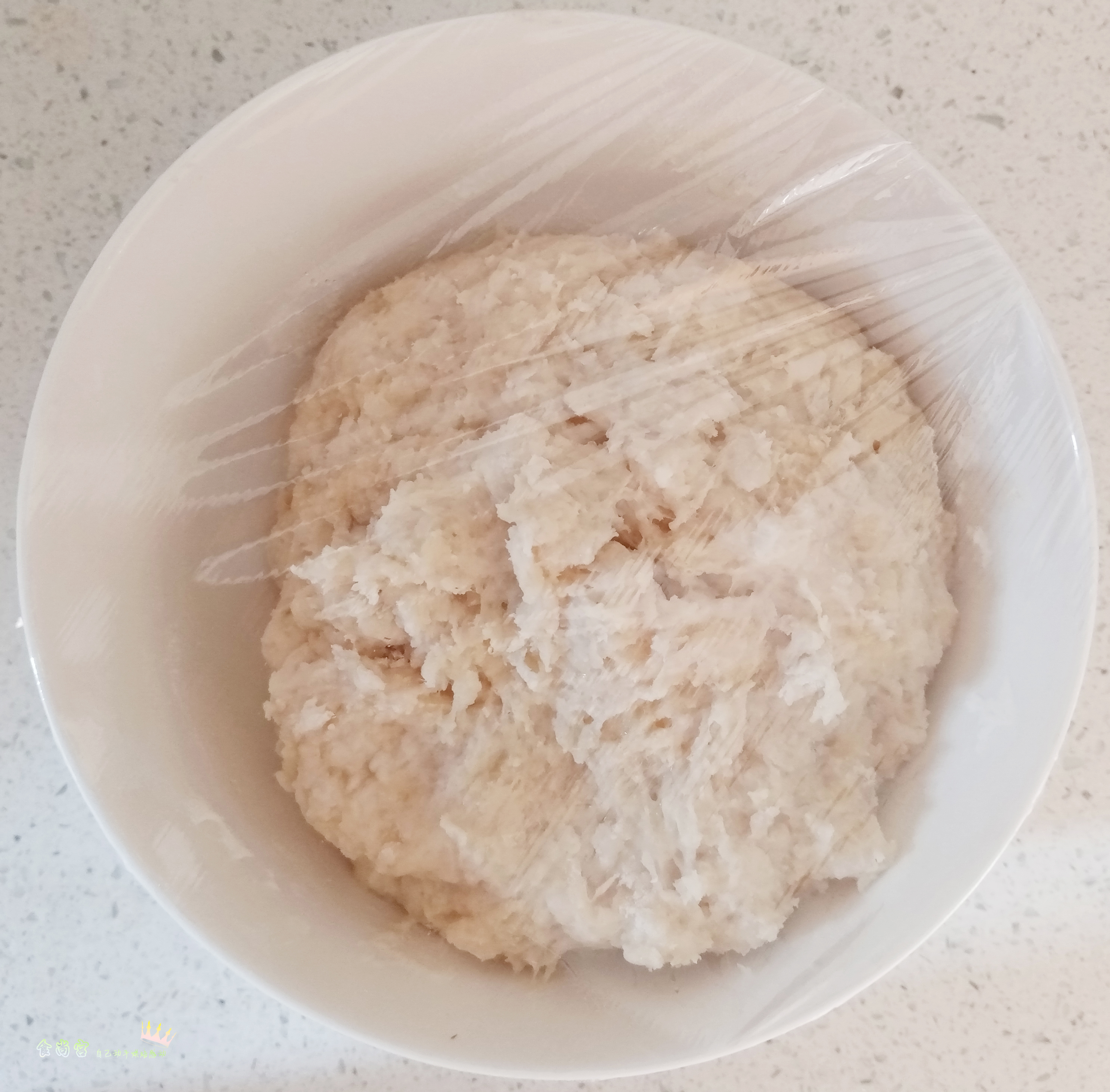 汤种+水合法放三天依然超软的甜面包  经典毛毛虫面包的做法 步骤4