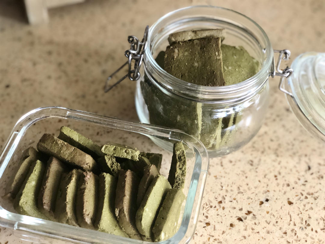 超级简单的抹茶饼干，新手也能一次成功