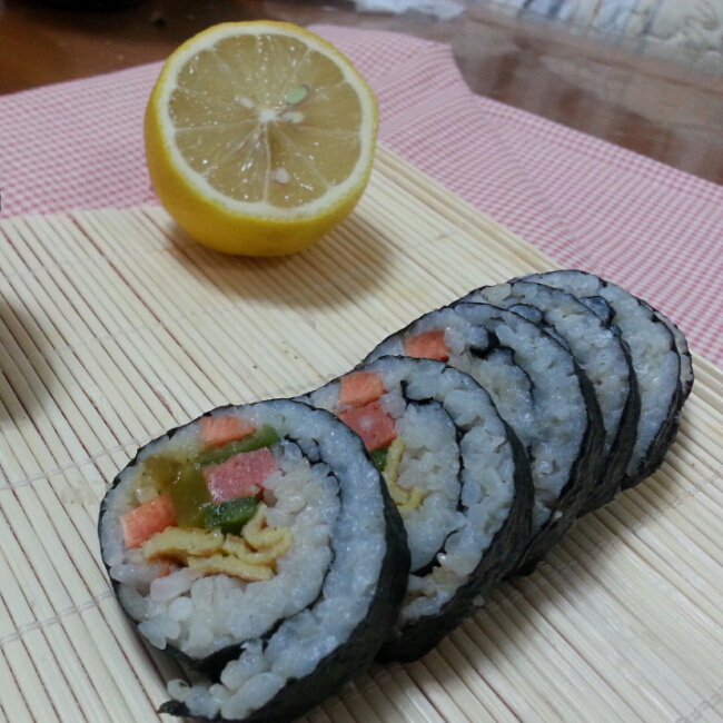 韩式紫菜包饭