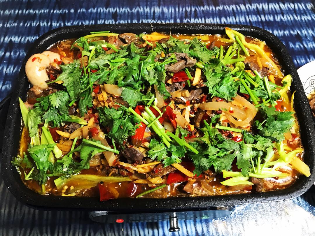 家庭版黔江鸡杂