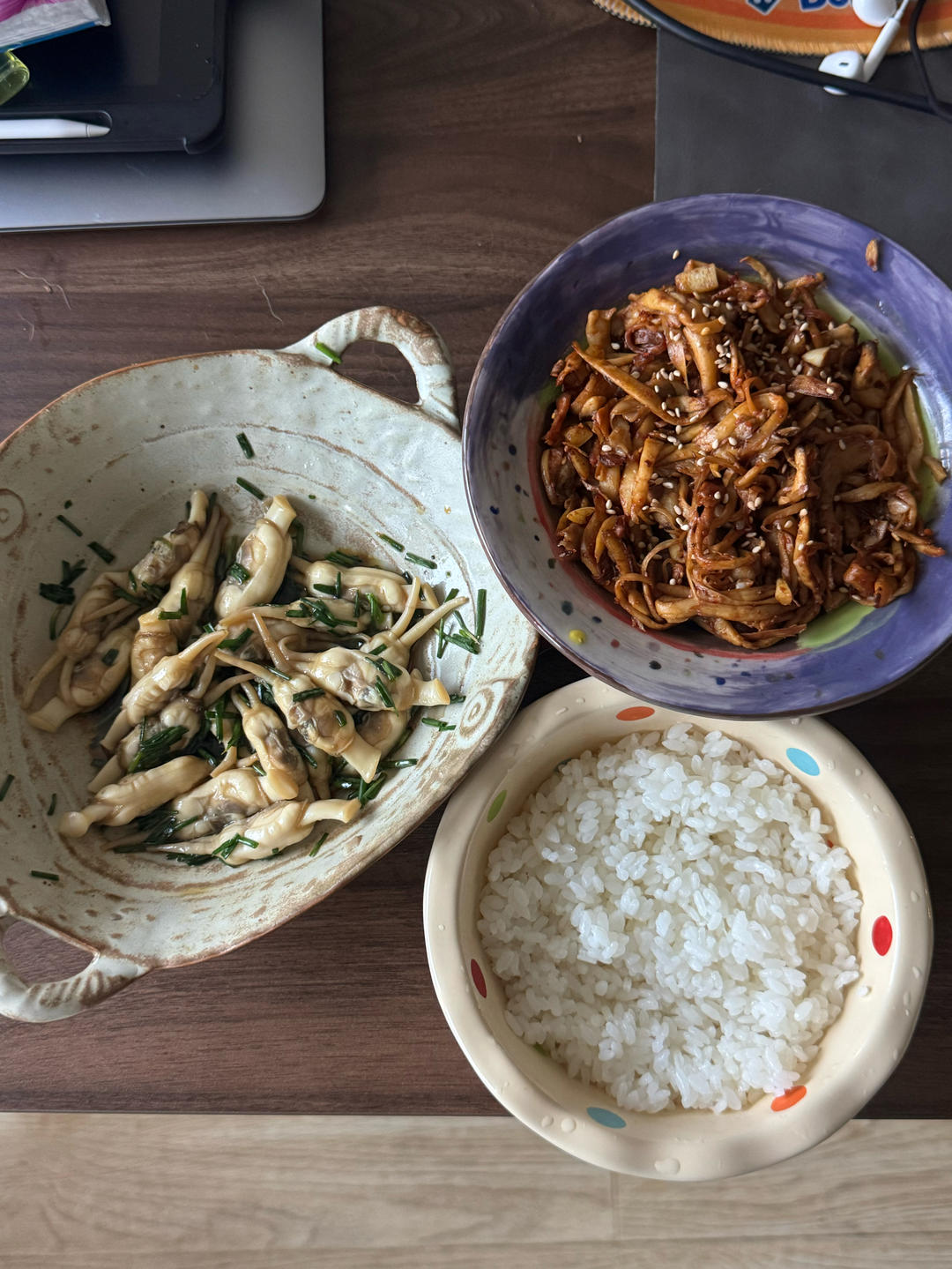 葱油蛏子